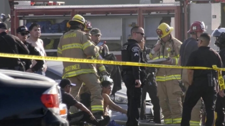 Badly burned workers, ‘chaotic’ scene inside O.C. warehouse where plane crashed