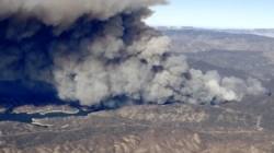 Hughes fire: Evacuations, road closures, shelters