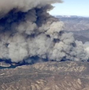 Hughes fire: Evacuations, road closures, shelters