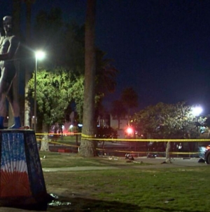 Six wounded in MacArthur Park gang-related shooting