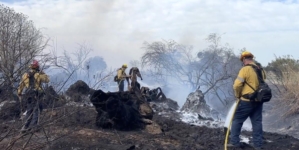 Man believed to be trapped by Olivas fire in Ventura County found dead