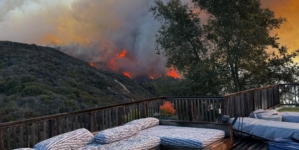 He was the first to report the Palisades fire. He’s still battling to save his home