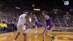 Michigan's Nimari Burnett SPLASHES 3-pointer to extend lead over Northwestern