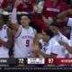 Kamari McGee knocks down corner 3-pointer to secure Wisconsin's 116-85 victory over Iowa