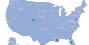 Map Shows Top Tourist Destination Neighborhoods in the US