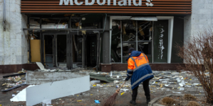 Ukraine’s Oldest McDonald’s Vows to Rebuild After Russian Missile Strike