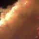 Fire breaks out along 405 Freeway in Sepulveda Pass