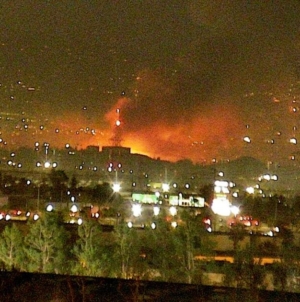 Brush fire ignites in Santa Ana River bottom in Riverside County