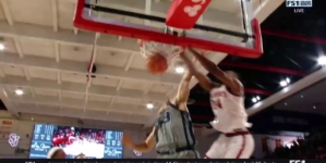 St. John's Zuby Ejiofor THROWS DOWN A VICIOUS DUNK vs. Butler