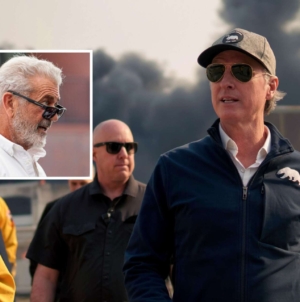 Mel Gibson Piles Onto Gavin Newsom Over California Wildfires