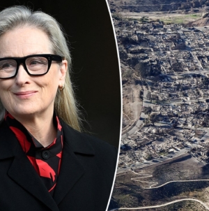 Meryl Streep cut a ‘car-size hole’ in her neighbor’s fence to escape Palisades Fire