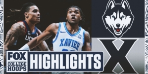 No. 19 UConn Huskies vs. Xavier Musketeers Highlights | CBB on FOX