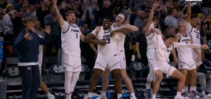 Deyton Albury knocks down clutch 3-pointer to seal Utah State's 76-71 victory over UNLV