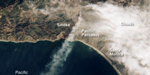 These maps show Los Angeles’ Palisades Fire rapidly growing in first day