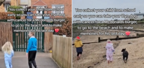 Woman Takes Son Out Of School Early To ‘Make Memories’ With Dying Dog