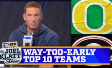 Oregon & Georgia in Joel Klatt’s way-too-early top 10 | Joel Klatt Show