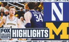 Northwestern Wildcats vs. No. 20 Michigan Wolverines Highlights | FOX College Hoops