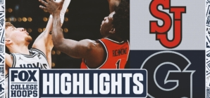 St. John's Red Storm vs. Georgetown Hoyas Highlights | FOX College Hoops