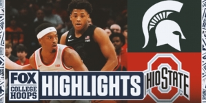 No. 18 Michigan State Spartans vs. Ohio State Buckeyes Highlights | FOX College Hoops