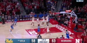 Nebraska upsets No. 15 UCLA following clutch block from Juwan Gary in 66-58 victory