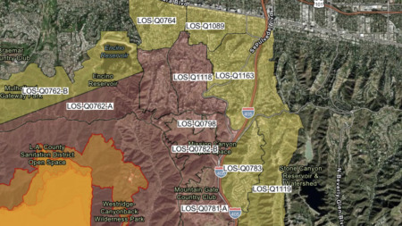 Palisades fire expands and threatens home in Encino and Brentwood