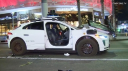 Group vandalizes Waymo robotaxi in Los Angeles’ Beverly Grove neighborhood, police say