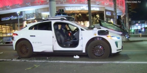 Group vandalizes Waymo robotaxi in Los Angeles’ Beverly Grove neighborhood, police say