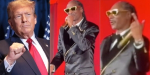 Snoop Dogg wows Trump inauguration Crypto Ball with Bob Marley song