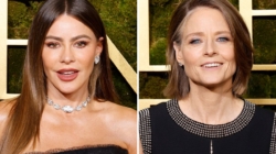 Sofia Vergara Heckles Jodie Foster During Golden Globes Win