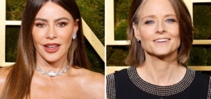 Sofia Vergara Heckles Jodie Foster During Golden Globes Win