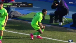 FC Juárez's José Rodriguez scores goal to take 1-0 lead against Cruz Azul