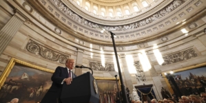 Trump criticizes L.A. fire response in inaugural address