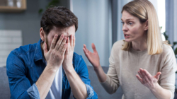 Spouse Comforting Injured Daughter Not Prepared For Reason Wife Storms Out Of The Room