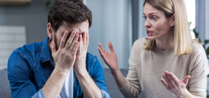 Spouse Comforting Injured Daughter Not Prepared For Reason Wife Storms Out Of The Room