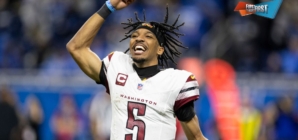 Surprised Jayden Daniels pulled off the upset win vs. Lions? | First Things First