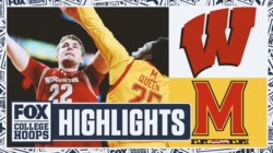 No. 17 Wisconsin Badgers vs. Maryland Terrapins Highlights | FOX College Hoops