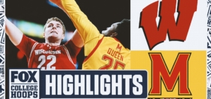 No. 17 Wisconsin Badgers vs. Maryland Terrapins Highlights | FOX College Hoops