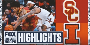 USC Trojans vs. No. 13 Illinois Fighting Illini Highlights | FOX College Hoops