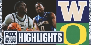 Washington Huskies vs. No. 15 Oregon Ducks Highlights | CBB on FOX