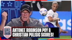 Antonee Robinson wins Player of the Year & Christian Pulisic SCORES AGAIN!