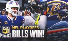 Josh Allen, Buffalo Bills HOLD OFF Lamar Jackson, Baltimore Ravens | NFL on FOX Pod