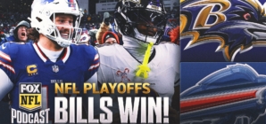 Josh Allen, Buffalo Bills HOLD OFF Lamar Jackson, Baltimore Ravens | NFL on FOX Pod