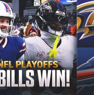 Josh Allen, Buffalo Bills HOLD OFF Lamar Jackson, Baltimore Ravens | NFL on FOX Pod