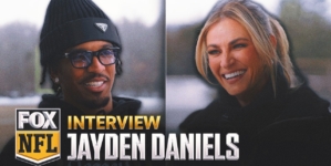 Jayden Daniels on Commanders vs. Lions, reflects on 2024 season | FOX NFL Sunday