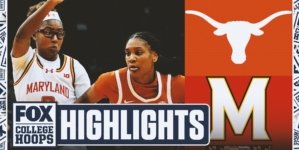 No. 7 Texas Longhorns vs. No. 8 Maryland Terrapins Highlights | FOX College Women’s Hoops