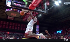 Dylan Harper & Ace Bailey connect on ALLEY-OOP DUNK to trim UCLA's lead over Rutgers