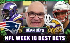 Minnesota Vikings, New England Patriots are the BEST BETS in Week 18 of the NFL