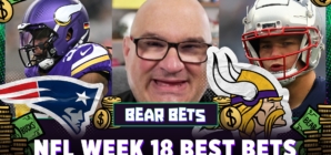 Minnesota Vikings, New England Patriots are the BEST BETS in Week 18 of the NFL