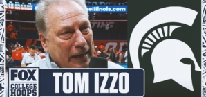 Michigan State’s Tom Izzo breaks Bob Knight’s Big Ten wins record