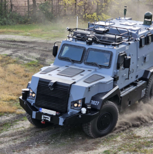 Self-driving Armored Vehicle Developed at Hungarian University